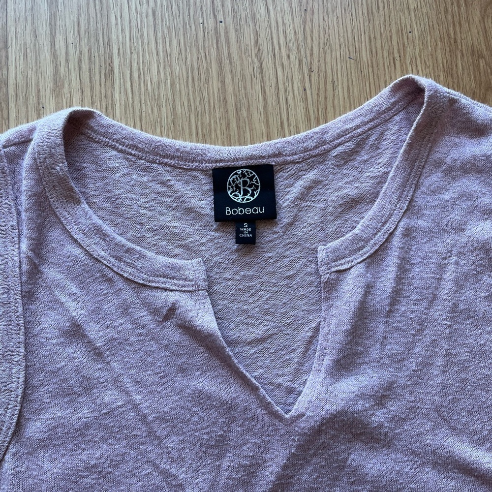 Bobeau Dusty Rose Tank Top - Picture 4 of 6